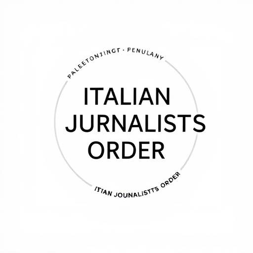 Logo dell'Ordine dei Giornalisti, simbolo dell'impegno per l'etica professionale nel giornalismo italiano